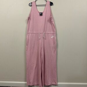 Nike 289861 Women Sportswear Gym Women's Romper Pink Size XL